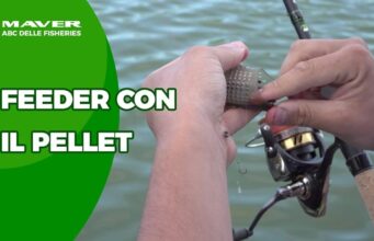 Video montatura Feeder con il Pellet feeder con il pellet